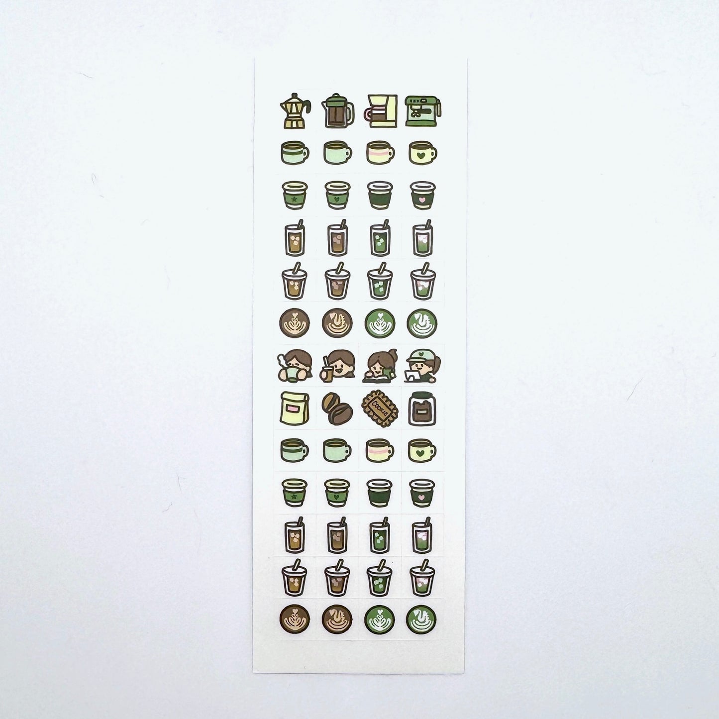 Small Planner Stickers - Caffeinated