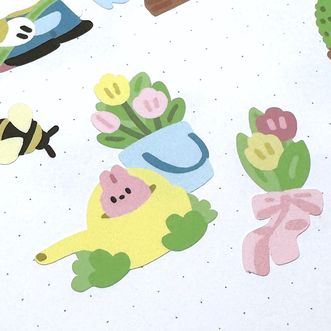 Sticker Sheet - Spring Gardening