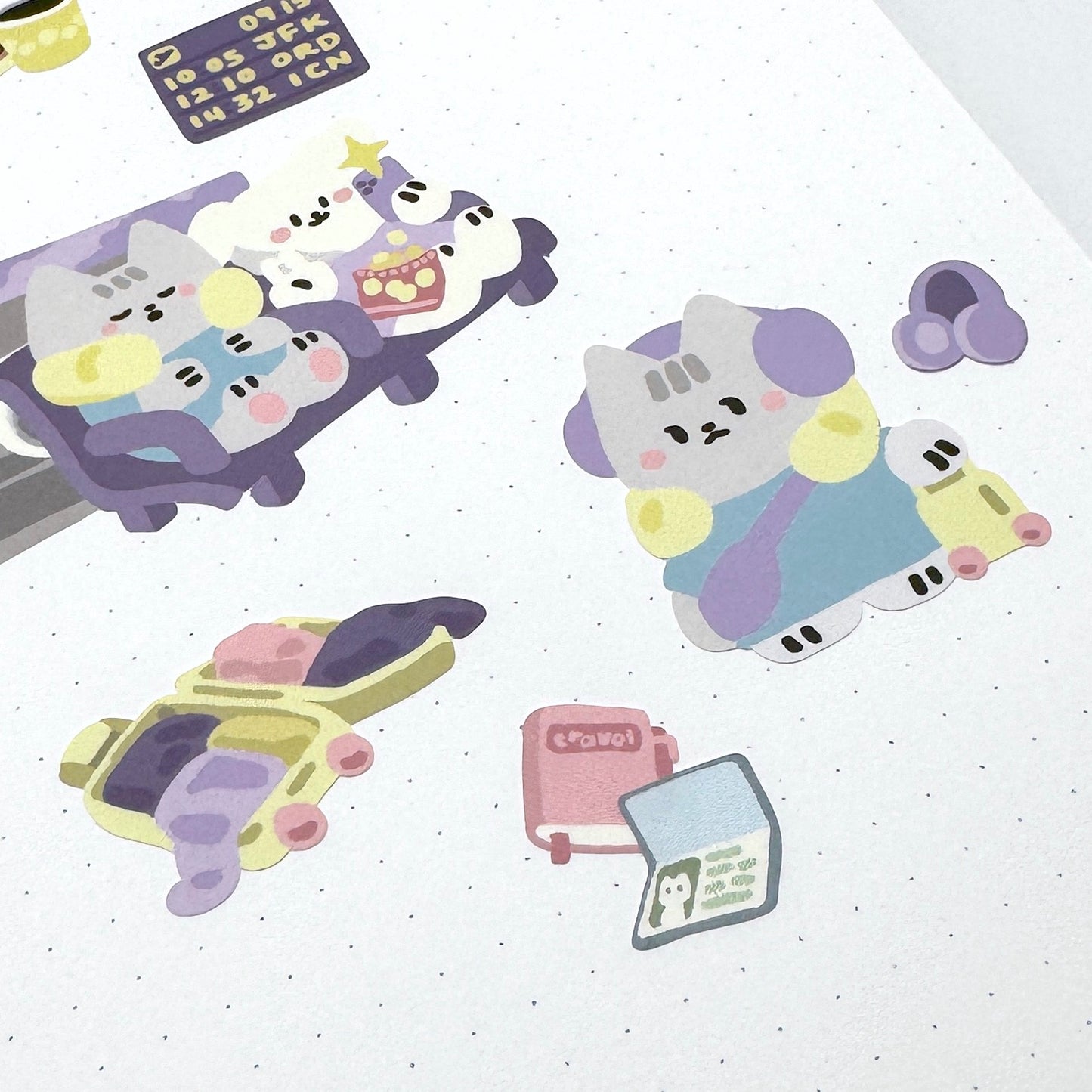 Sticker Sheet - Travel Buddies