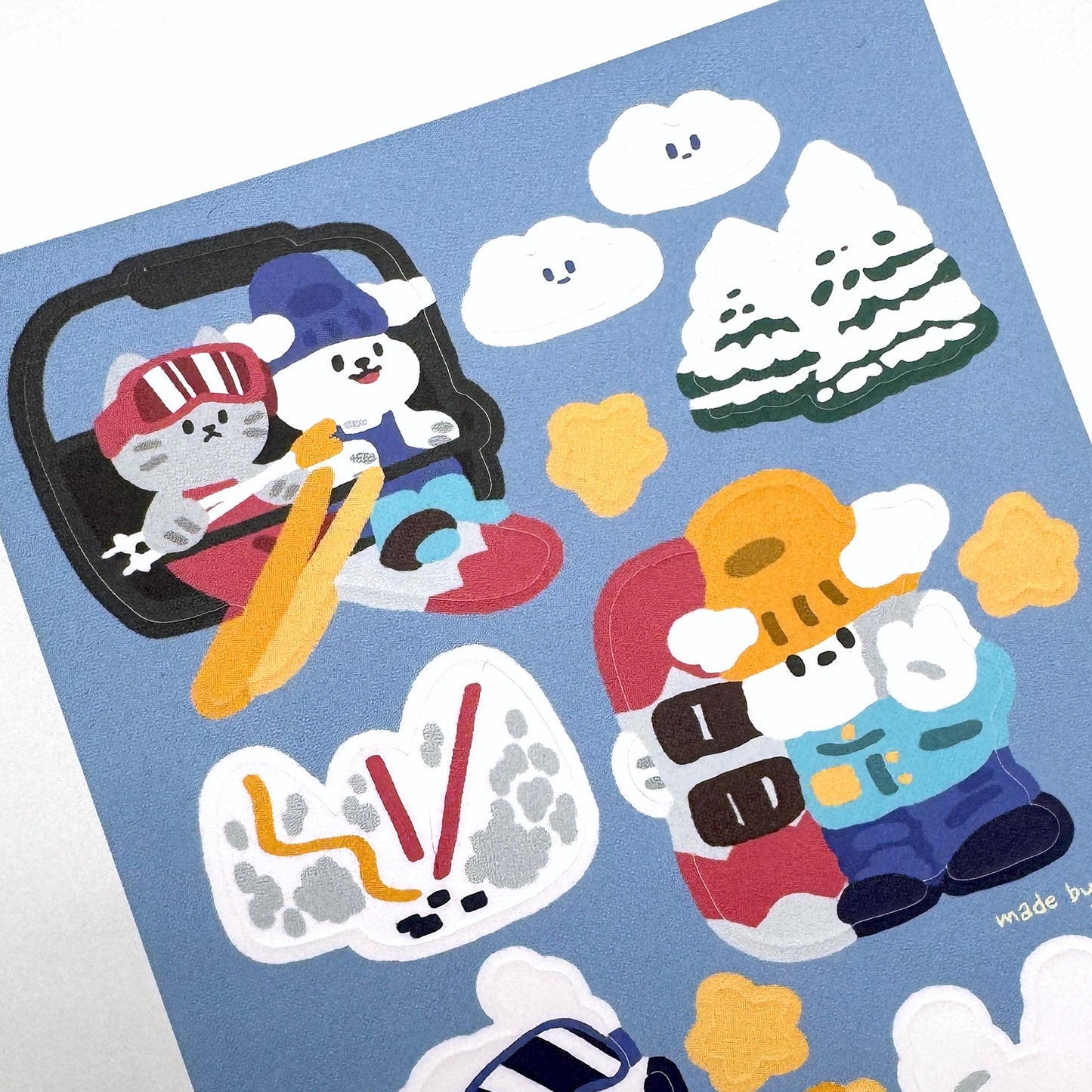 Sticker Sheet - Winter Sports