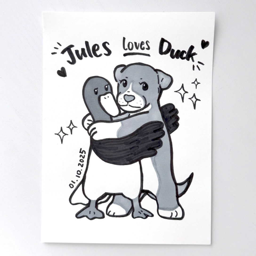 Pet Portrait Drawing