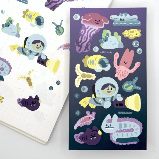 Sticker Sheet - Under The Sea