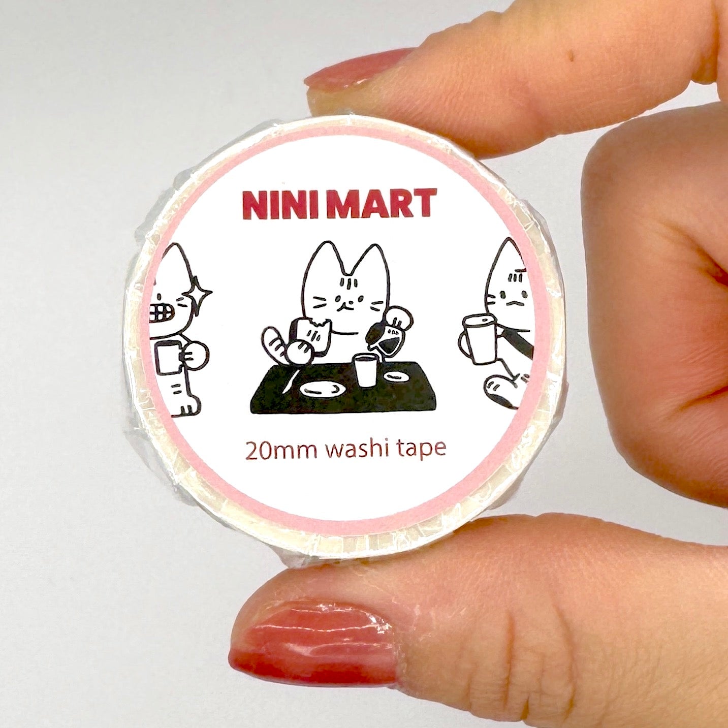 20mm Washi Tape - Nini's 9 to 5