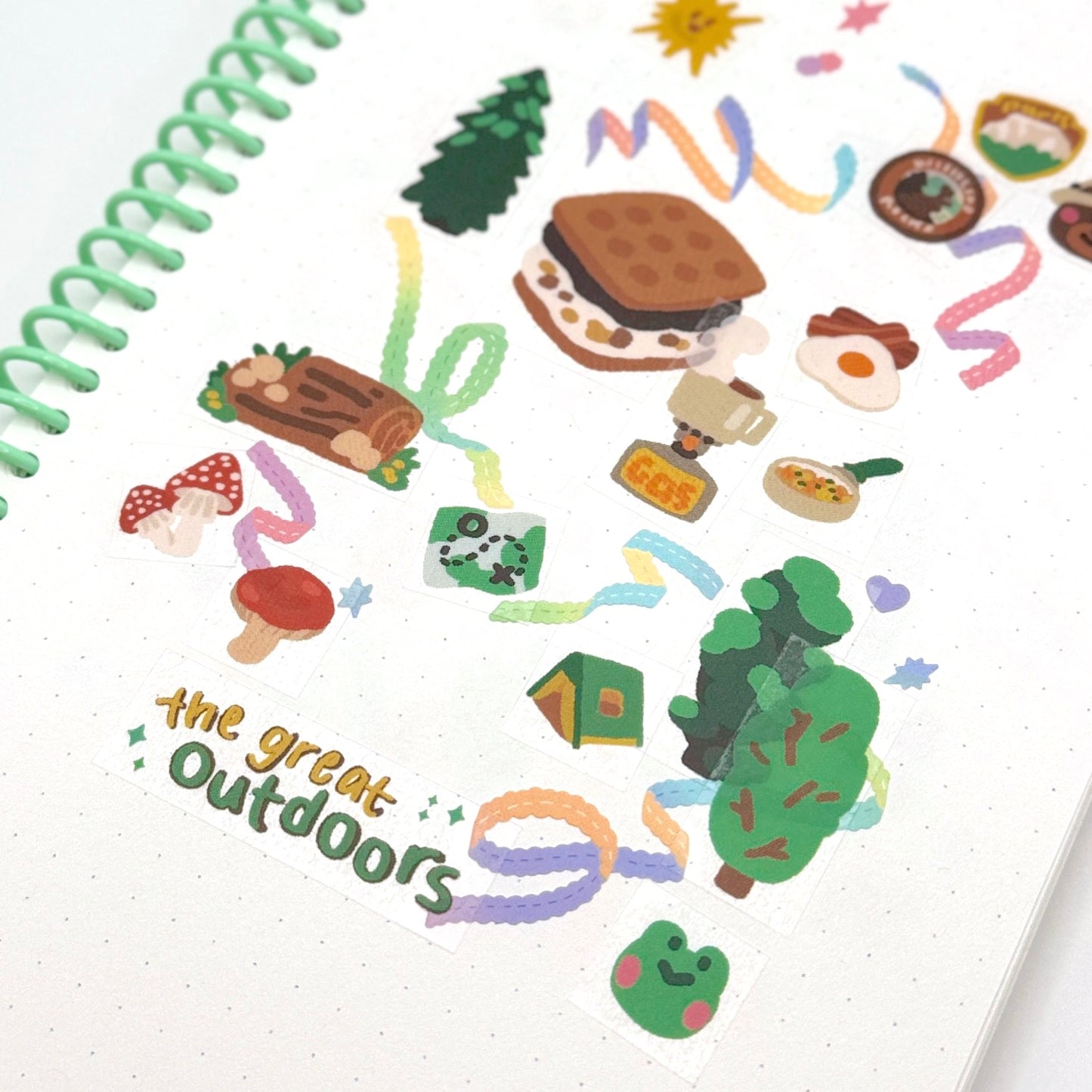 Planner Stickers - Camping