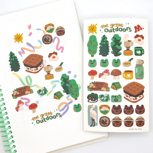 Planner Stickers - Camping