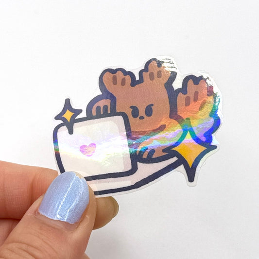 Sticker - Busy Squirrel