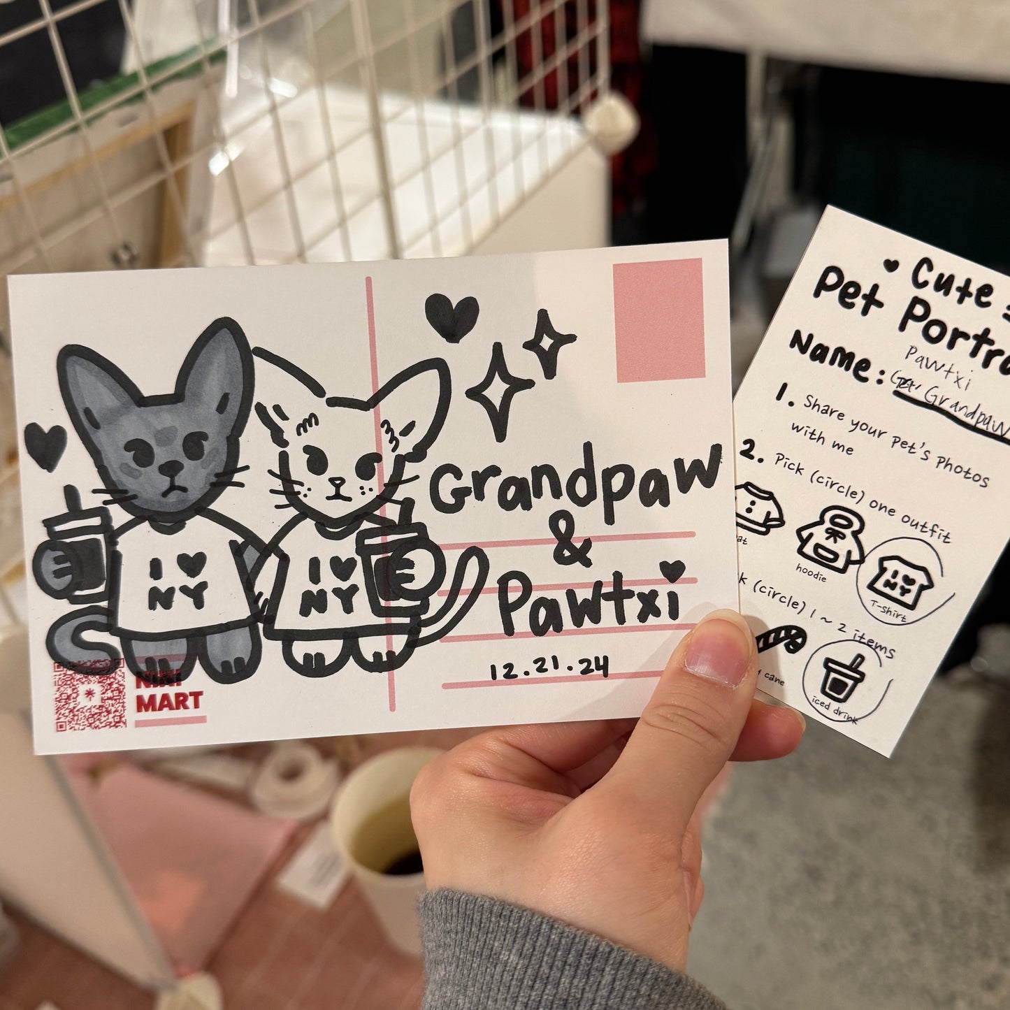 Pet Portrait CUTE - Add on