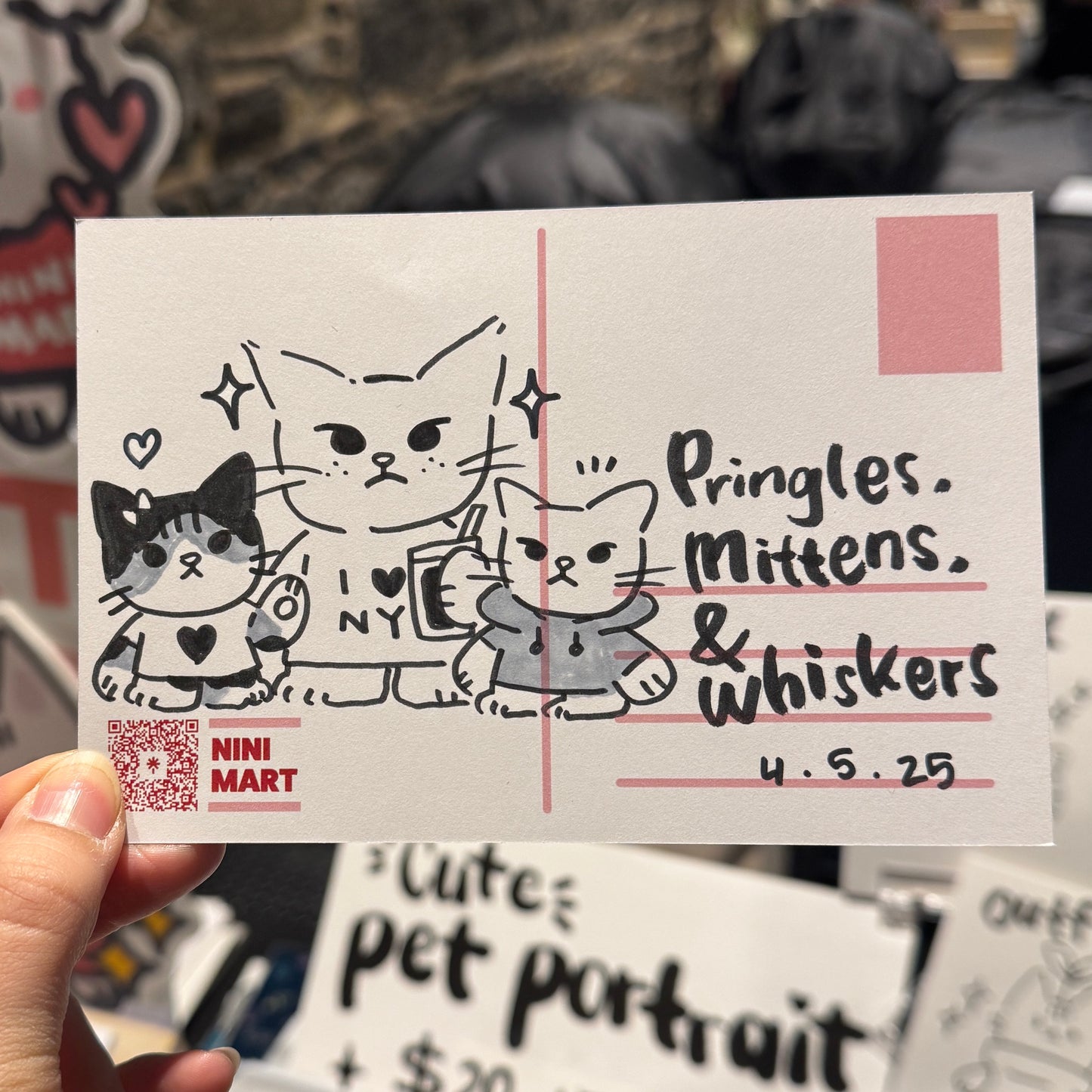 Pet Portrait CUTE - Add on