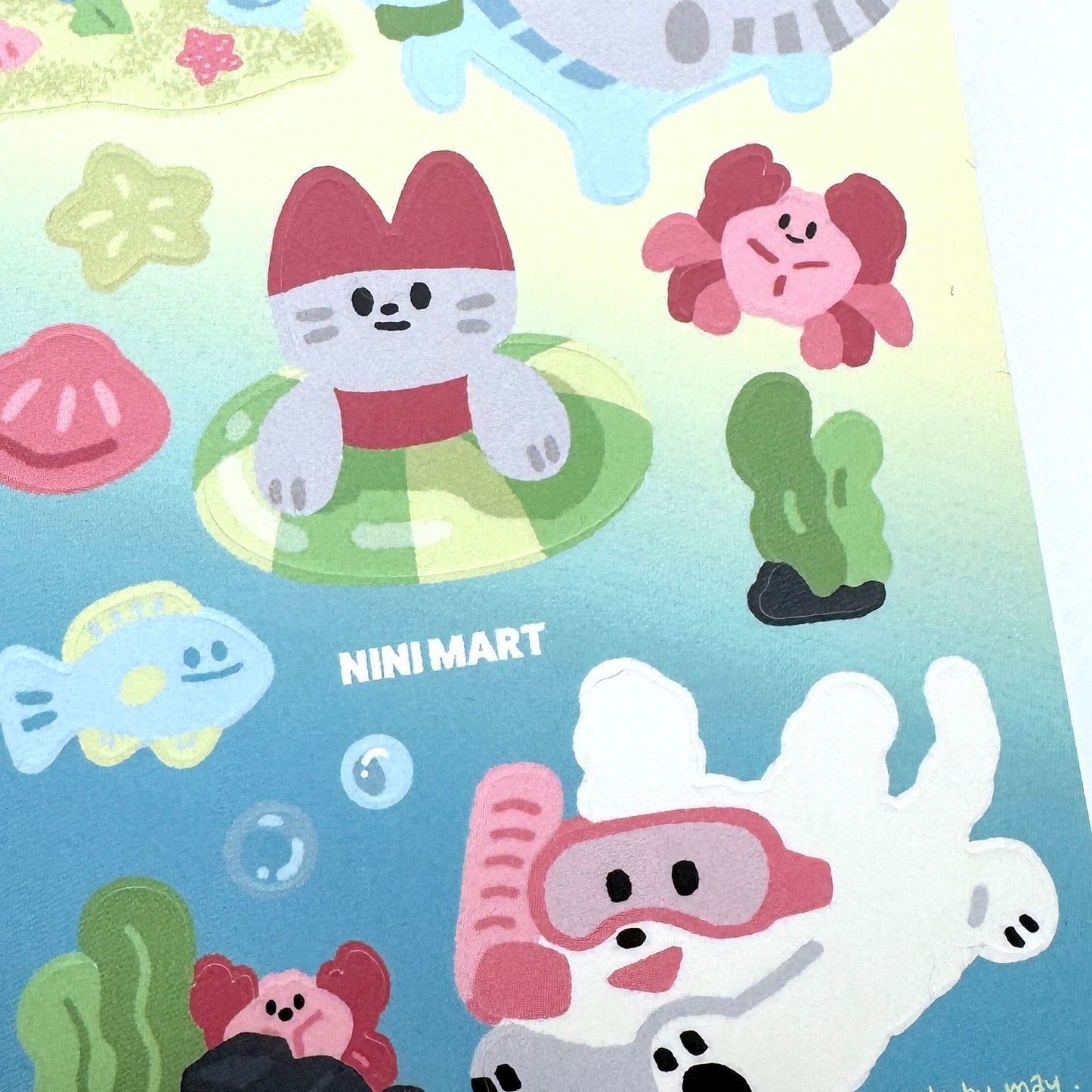 Sticker Sheet - Fun Beach Day