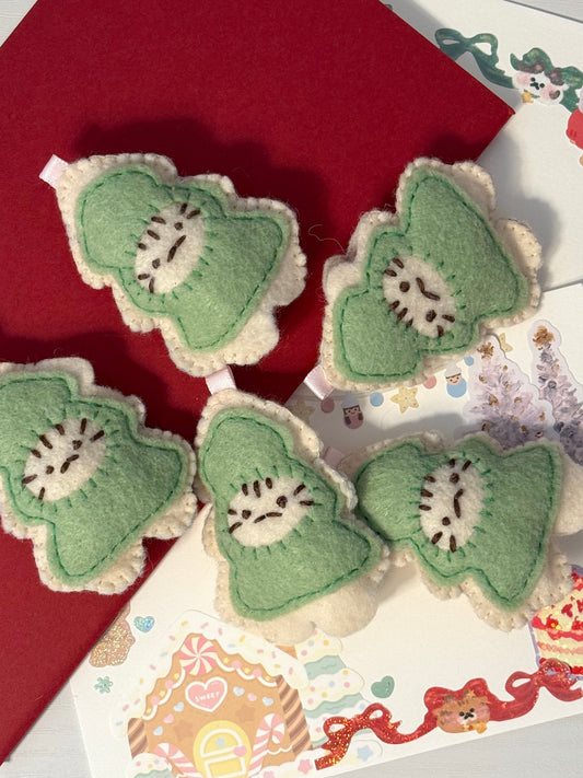 Mini Felt Charm - Sugar Cookie