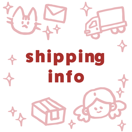 **SHIPPING INFO**