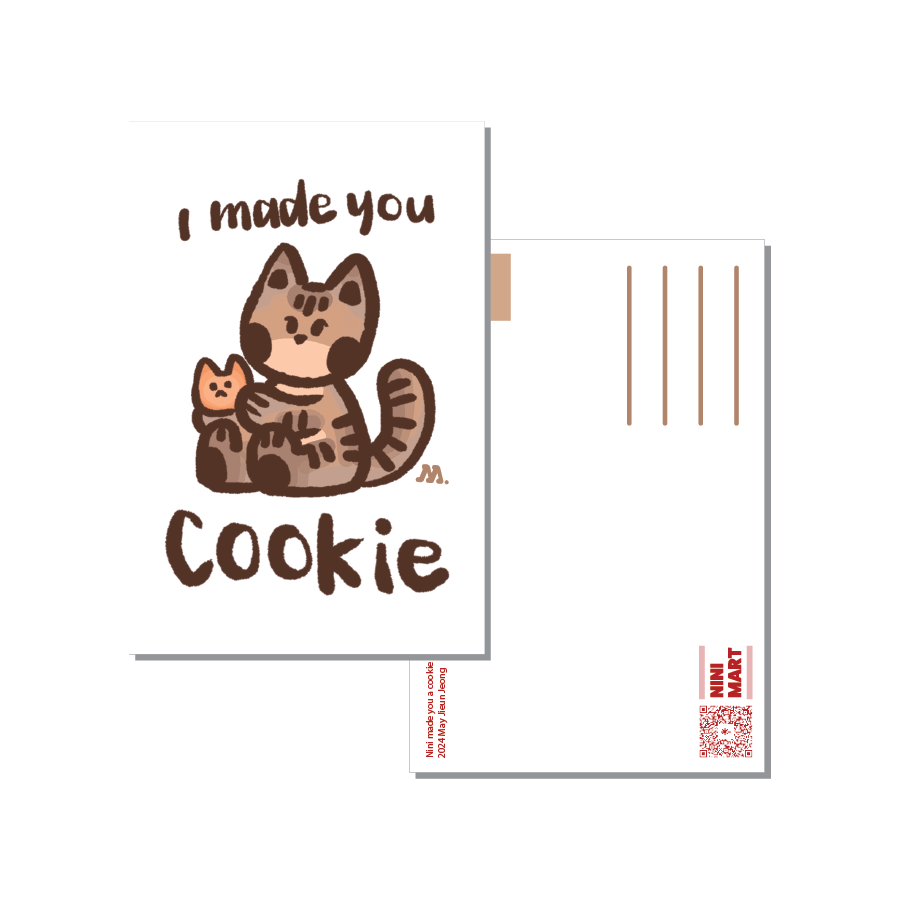 Postcard - Cookie